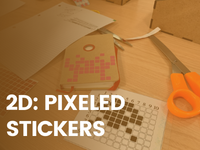 Pixeled Stickers 