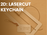 Lasercut Keychain 